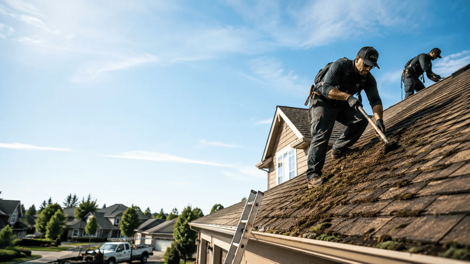 Roof Moss Removal in Rogers, NE near me